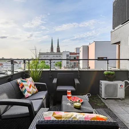 Lumina I 3-Room Apartment With Large Terrace I Ac I Balcony Apartman Varsó